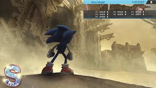 S RANK RUN - Sonic Frontiers -Ares Island Cyber Space Challenge