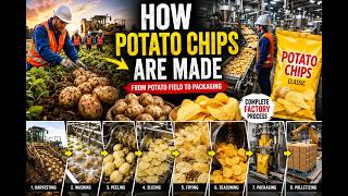 How Potato Chips Are Made Full Factory Production Process
