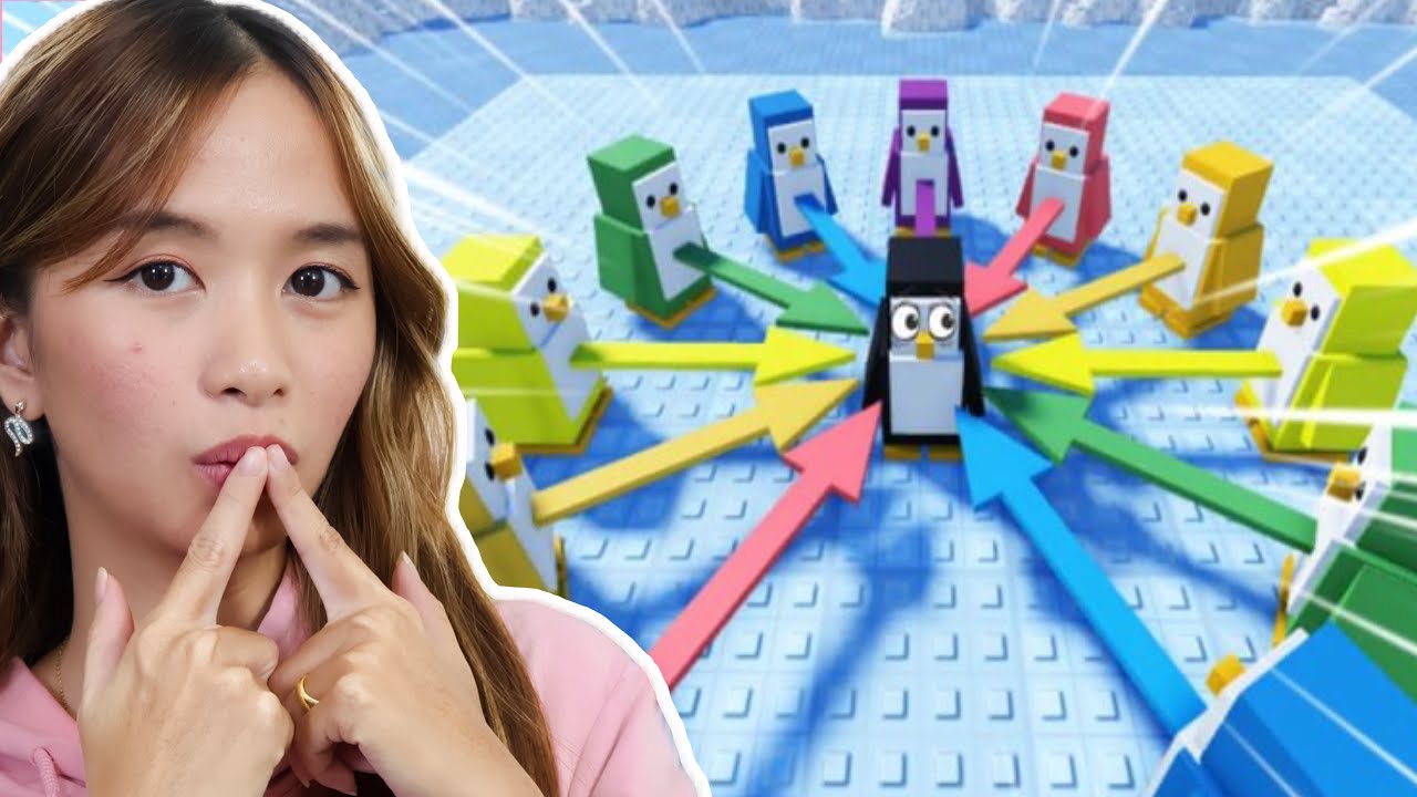 ខ្ញុំបានយក Penguin ដេញបុកគ្នានៅក្នុង Roblox Knockout 