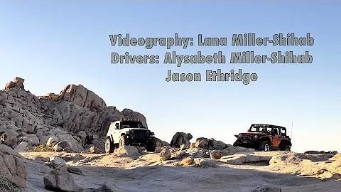 Jeep Rock Crawling In Cougar Buttes Johnson Valley