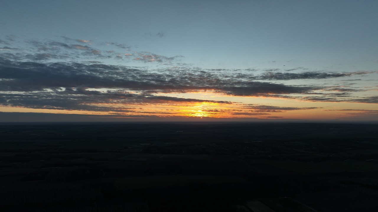 Passing a Quiet Village at Sunset  4K HDR