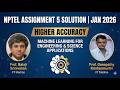 NPTEL Assignment 5 Sol: Machine Learning for Eng &amp; Science Apps | Jan 2026 | Higher Accuracy