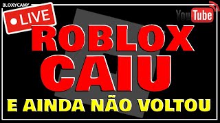 O ROBLOX CAIU! O QUE ACONTECEU COM O ROBLOX? - ROBLOX FORA DO AR HÁ MAIS DE  12 HORAS! 