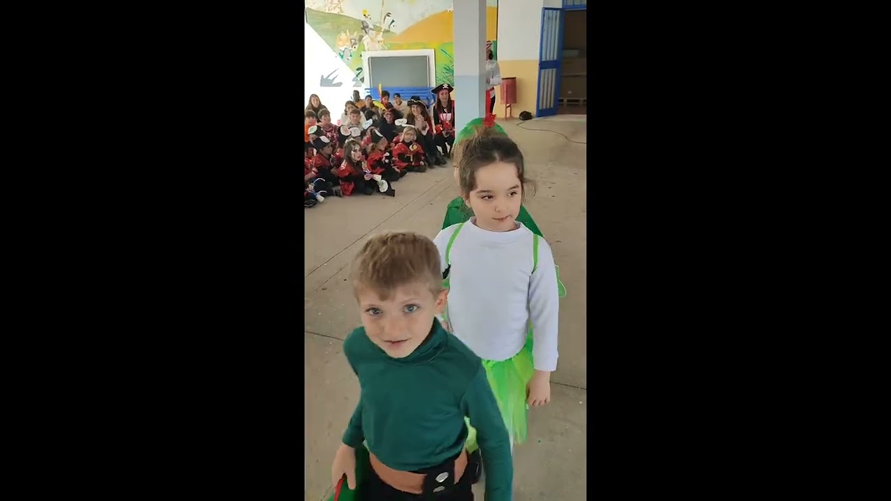 Carnaval 2024. CEIP Nueva Nerja. Temática: Peter Pan.