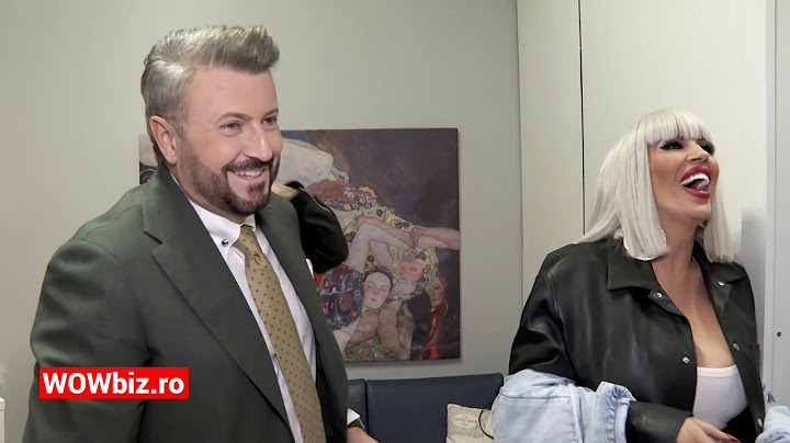 MOMENTE AMUZANTE! Ce fac Raluca Bădulescu și Maurice Munteanu cu mătura în culisele Bravo, ai stil!