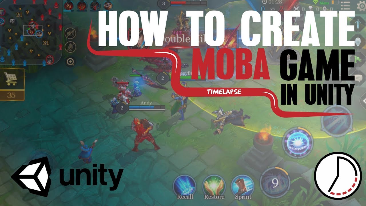 This Is How Creating A Moba Game Looks Like Unity Battle Arena Game Unity Tutorial Time Lapse Youtube