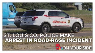 St. Louis County police arrest suspect in road-rage shooting on I-44