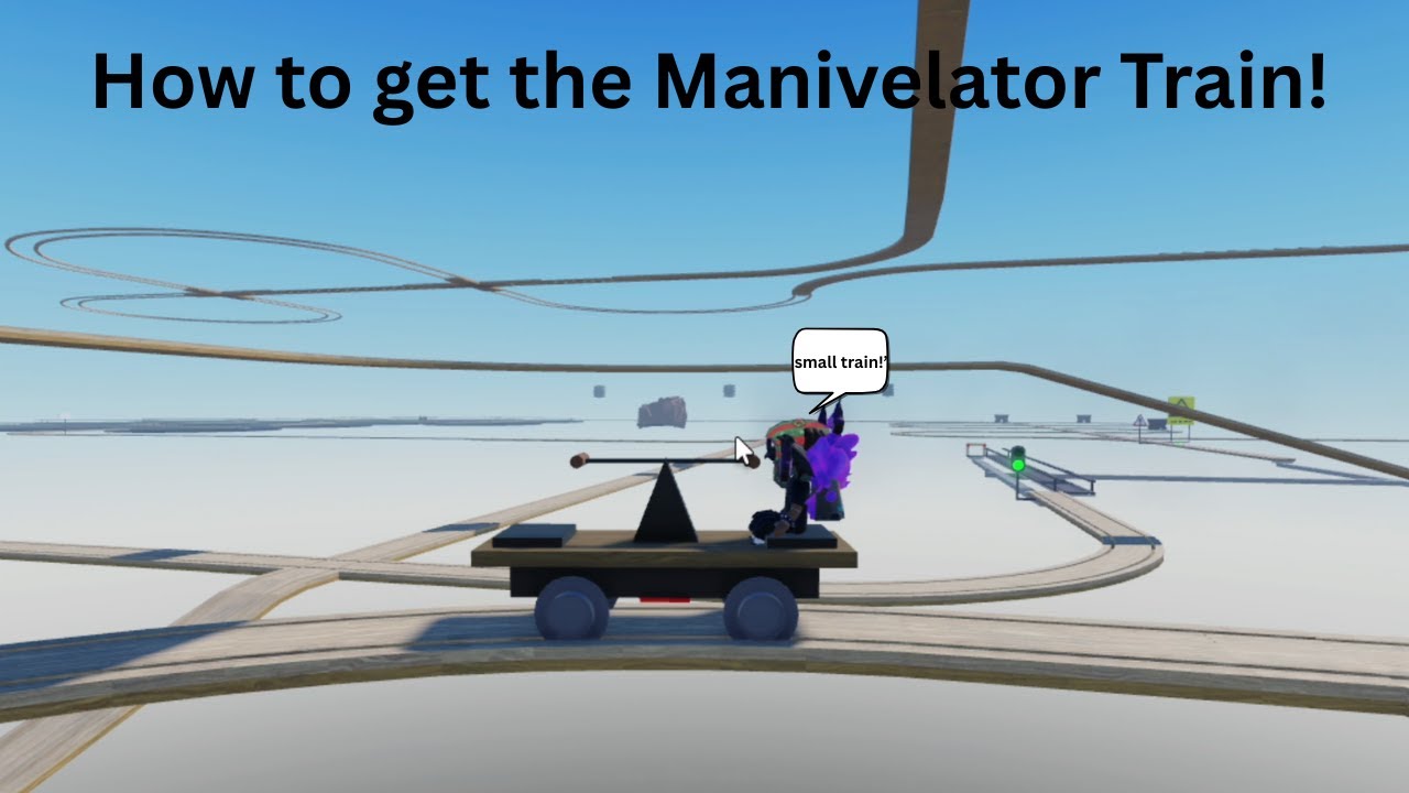 Как получить Поезд-Манивелатор Доведите поезд до конца в Roblox!
