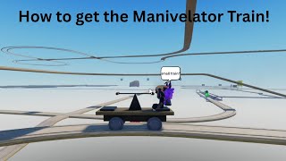 How to get the Manivelator Train In Drive the train to the end on Roblox! screenshot 2