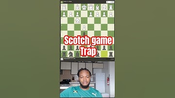 Scotch Game  Trap #chess #chesscom #chesstips #chesstricks #chessmaster