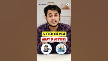😱BTech vs. BCA - What