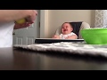 You will never know joy as pure as this baby laughing at her dad's antics