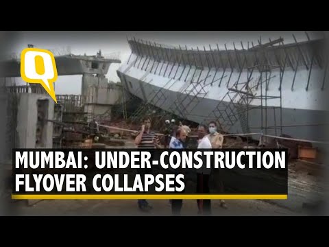 Under-Construction Flyover Collapses in Mumbai’s Bandra Kurla Complex, 14 Injured