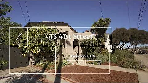 613 41st St. Richmond - Presented by Megan Micco