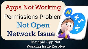 How To Fix Mathpid App not working | Not Open | Space Issue | Network & Permissions Issue