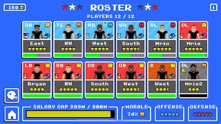 How to make a 5 star team in retro bowl screenshot 2