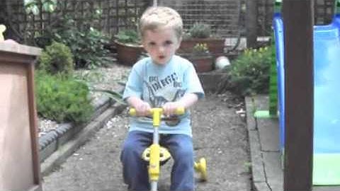 Jack on his Scuttlebug