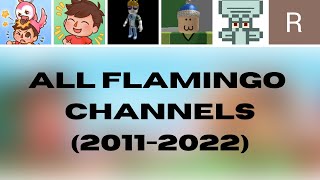 All Flamingo Channels  Sub Count History (20112022)