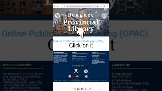 How to browse the library OPAC
