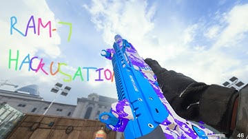 they reported me for hacking multiple times cause of this ram7 class...