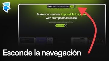 Oculta tu Navbar con Scroll: Animaciones en Framer | Framer en Español