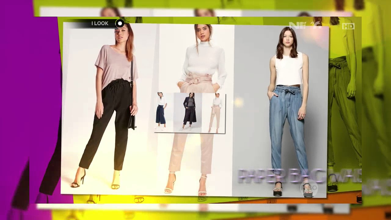 iLook : What's In - Paper Bag Waist Trouser