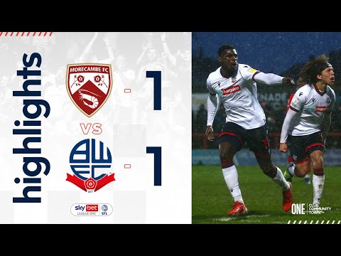 Morecambe Bolton Goals And Highlights