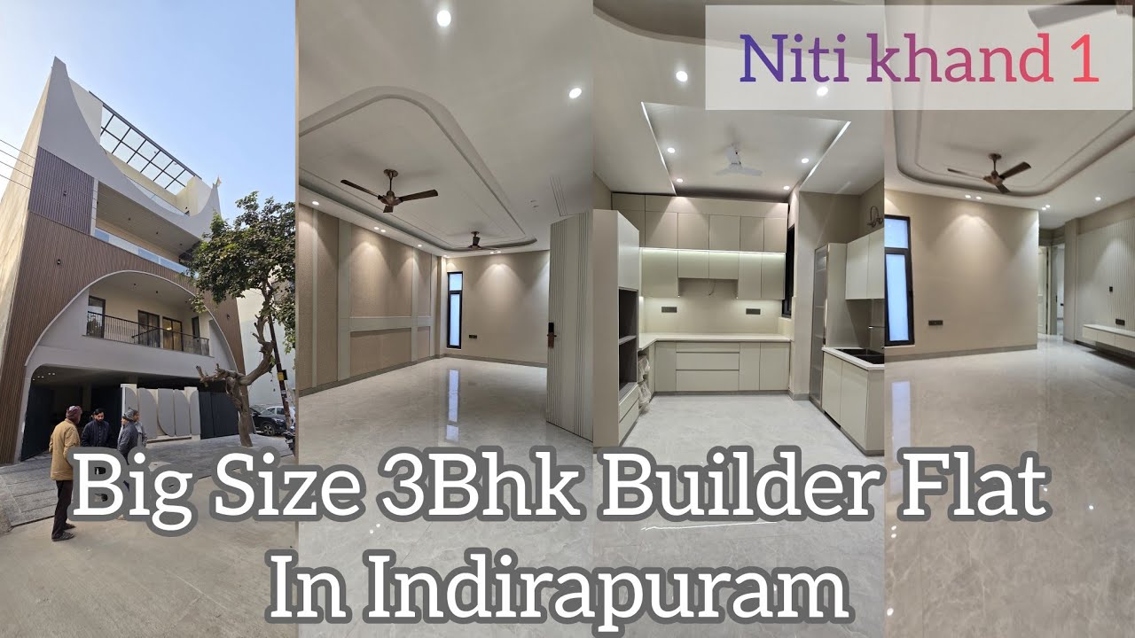 Big Size 3bhk With 3 Toilet in Niti Khand Indirapuram Ghaziabad 