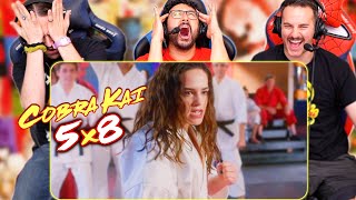 COBRA KAI 5x8 REACTION!! Season 5, Episode 8 Breakdown & Review | Samantha Vs Devon, Kenny Vs Hawk