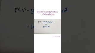 Details electronic configuration of phosphorus l phosphorus electronic configuration l #k2chemistry #shorts Guide