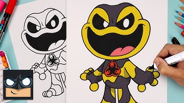 How To Draw Icky Licky | Poppy Playtime