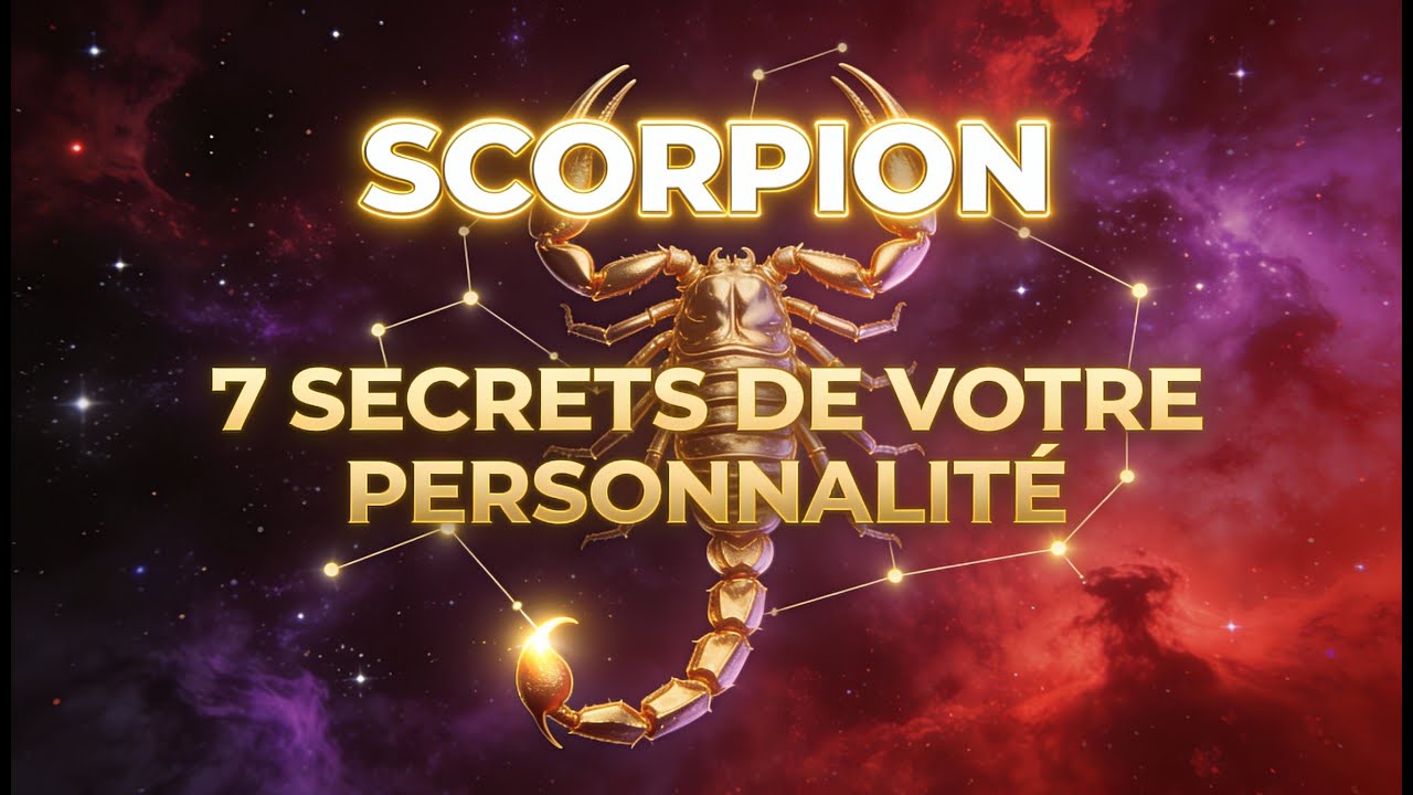 ♏ Scorpion : 7 Secrets Cachés de ce Signe Mystérieux