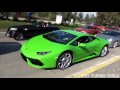 Car sound Compilation #2 Porsche 918, Porsche GT4, McLaren 650s, Skyline, Subaru, Evo &amp;others