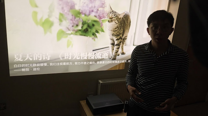 Xiaomi mijia 4k laser projector review