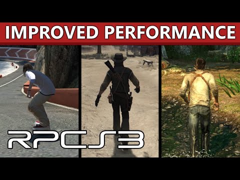 RPCS3 - Улучшена производительность в RDR, GoW 3, MGS4, Skate 2-3 и более!