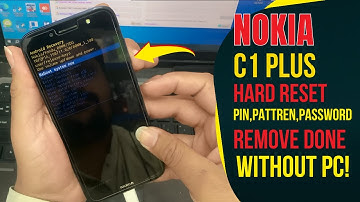 Nokia C1 Plus Hard Reset |TA-1320 Password Pattern Pin Unlock Without Box 100% OK