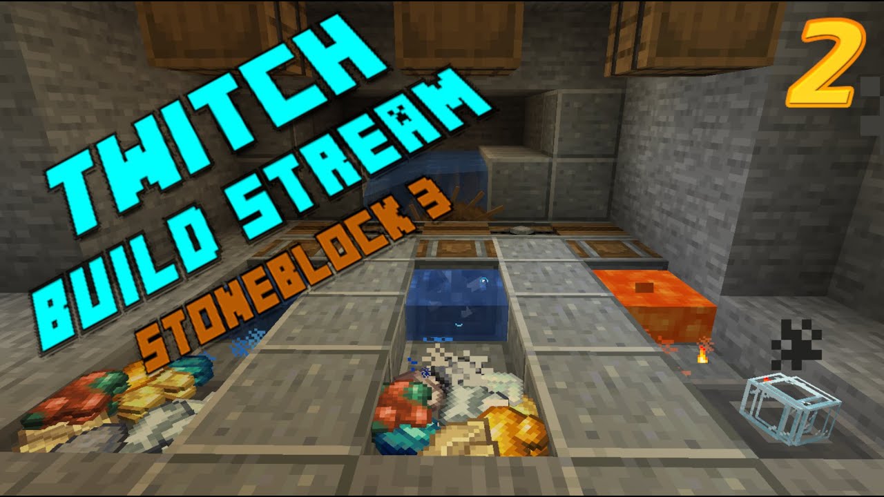 Stoneblock 3 Build Stream EP 2 Chatting with Twitch Chat and