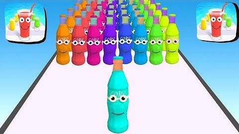 juice run play 9999 levels iOS trailer walkthrough satisfying gameplay. #androidgamelay