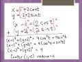 10.1 Plane Curves and Parametric Equations