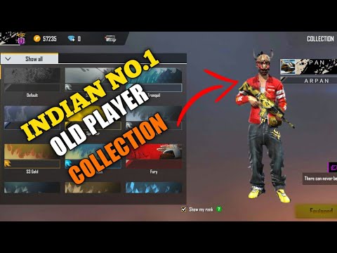 FREE FIRE | INDIAN NO.1 PRO FREE FIRE OLD PLAYER ...