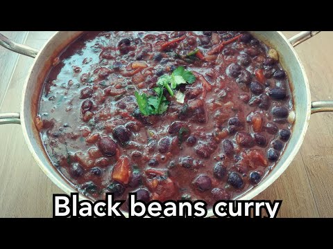 Black beans curry | Black beans recipe Indian | how to make black beans curry | protein rich food