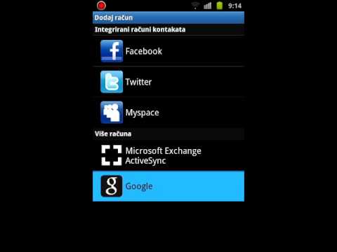 Kako dodati gmail adresu ili google racun na android mobitel ili tablet - MojAndroid.ba