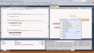 Visual Studio 2013 Launch ​Enhanced Debugging Using Code Map Debugger Integration
