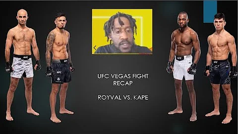 UFC Fight Night Kape vs Royval RECAP - Is Manel Kape NOW THE  Flyweight Title Contender?