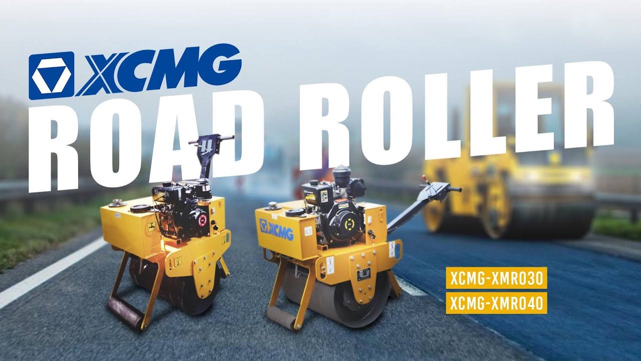 XCMG Walk Behind Single Drum Compaction Roller - Single Drum Vibratory Roller
