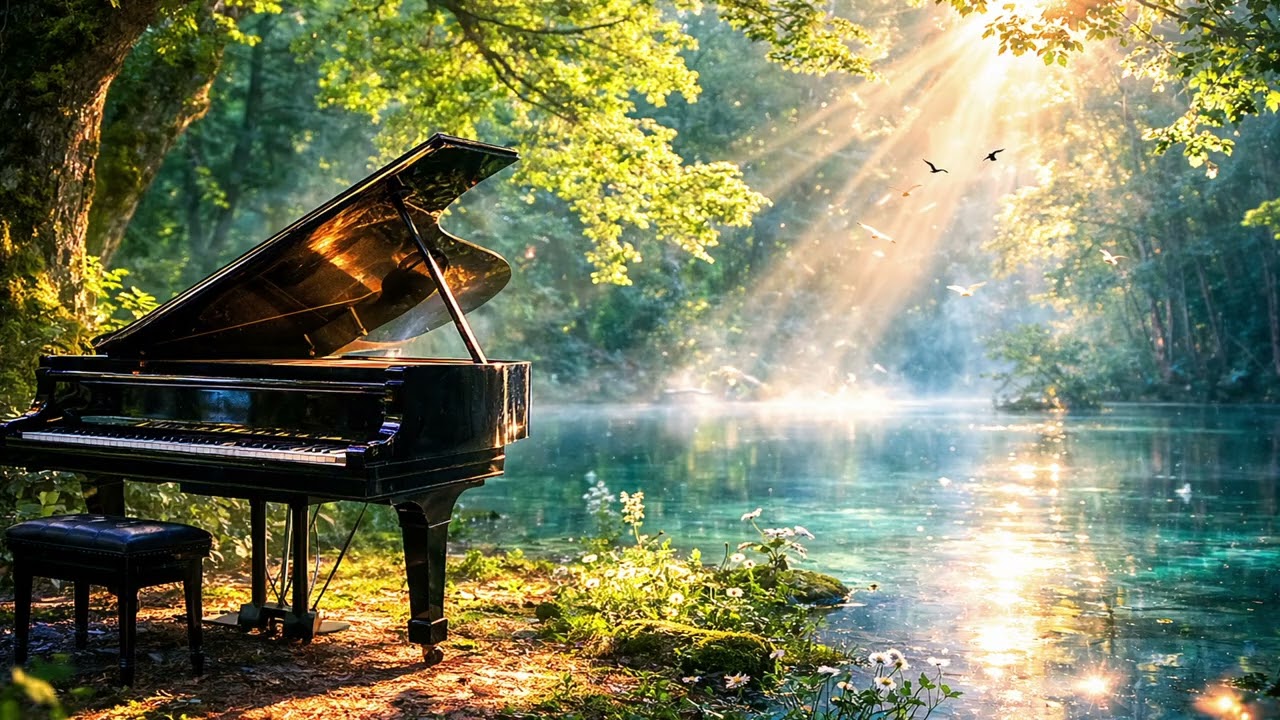 森とピアノの癒し | 睡眠・勉強・作業用リラックス音楽　Forest Piano Ambience | Relaxing Music for Sleep, Study & Focus