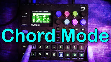How to set up "Chord Mode" on Elektron Syntakt