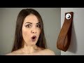 DIY kitchen handles make of leather DIY kitchen handles make of leather