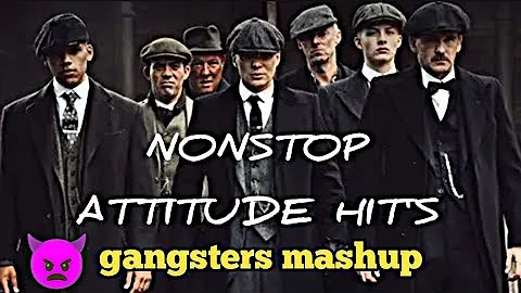 gangsters mashup song || gang sters song|| dj songs || nonstop songs 💪🖤