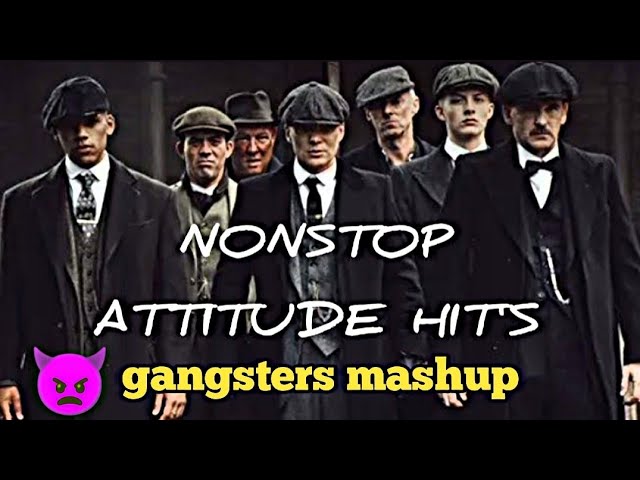 gangsters mashup song || gang sters song|| dj songs || nonstop songs 💪🖤